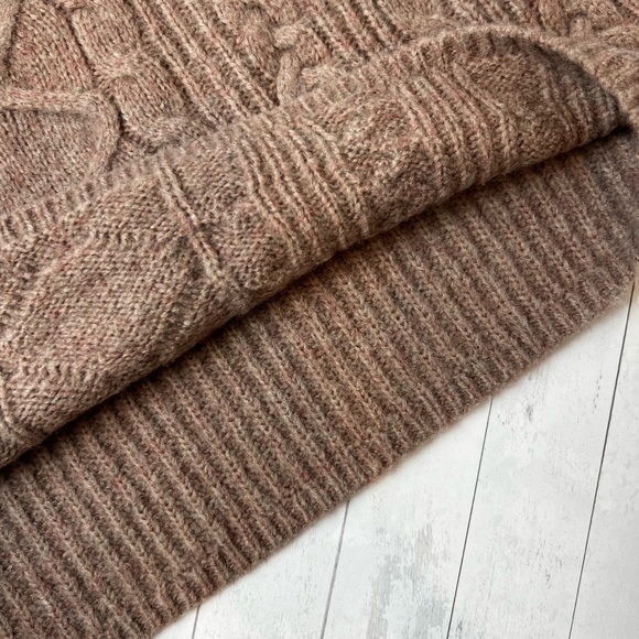 Express Cable Knit Shoulder sweater dress - Picture 8 of 8